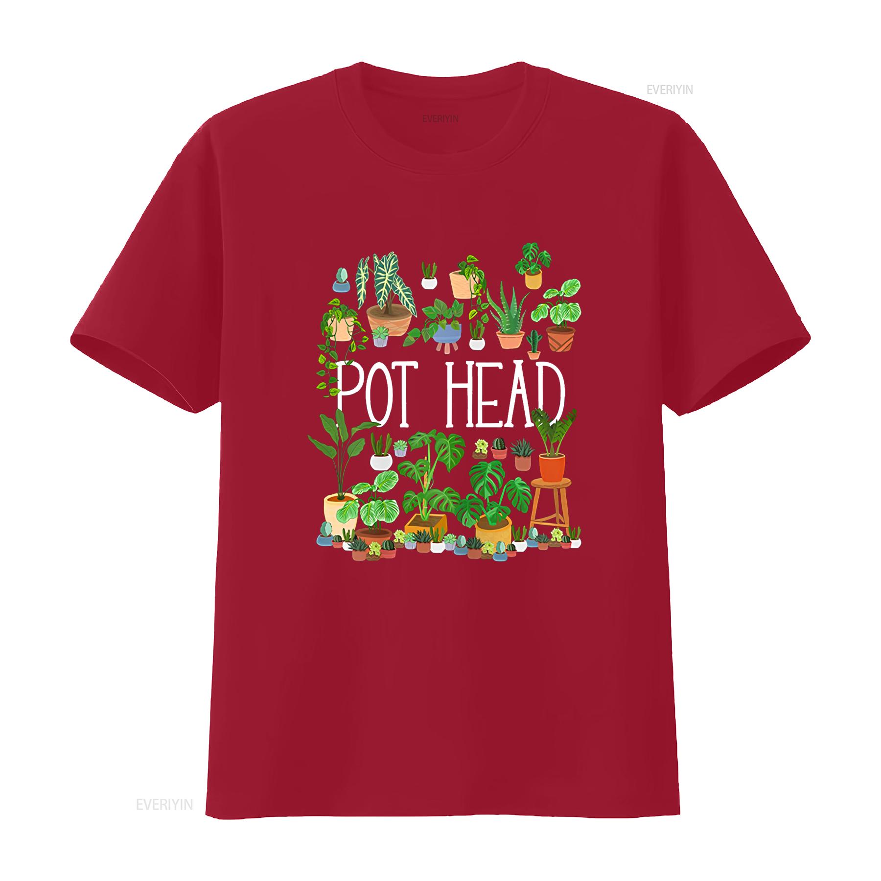 Women Gardening Potted Plant Lover T Shirt Pot Head Gardener Garden vintage Washed streetwear graphic Versatile homme S