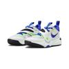 Nike Team Hustle D11 PS Green Strike Racer Blue Kids Sneakers White Summit-White Pure-Platinum DV8994-101