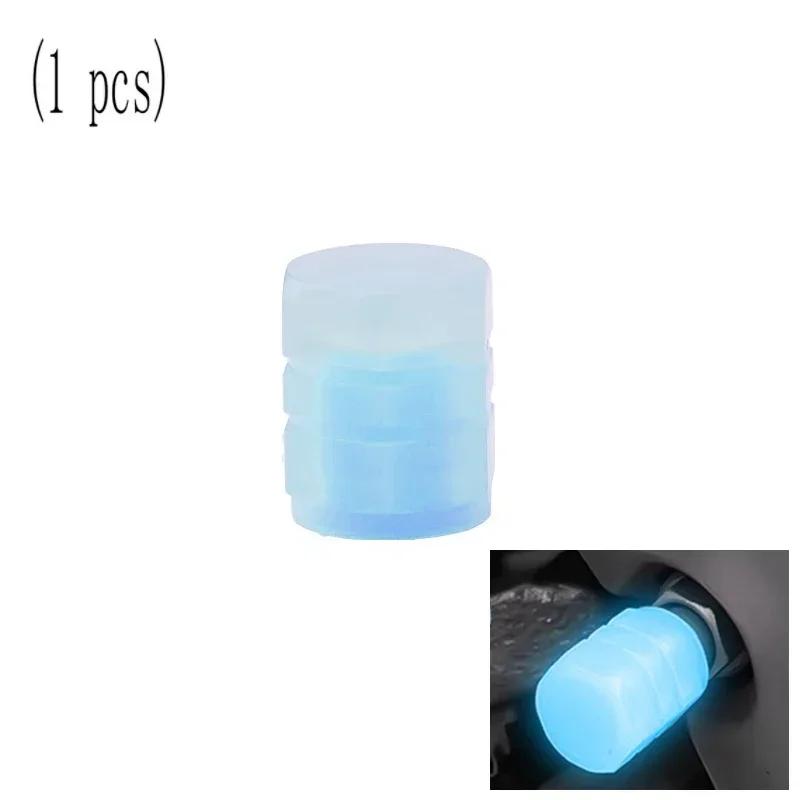 4KS Svítící krytky ventilků pneumatiky Auto Motocykl Kolo Svítící kryt ventilku Krytka ventilku pneumatiky Kola Náboje ráfku Stylingový nástroj Auto příslušenství