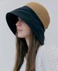 Mineti Raffia Cotton Bucket Hat F 11026 Cmt