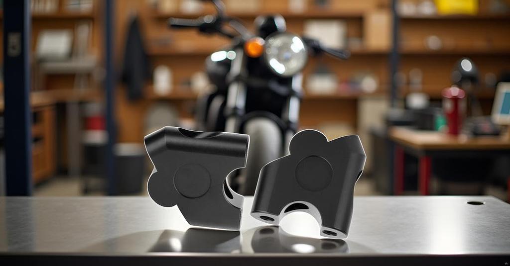 Motorcycle Handlebar Riser Handlebar Stem Riser Diameter 22mm Increases Altitude