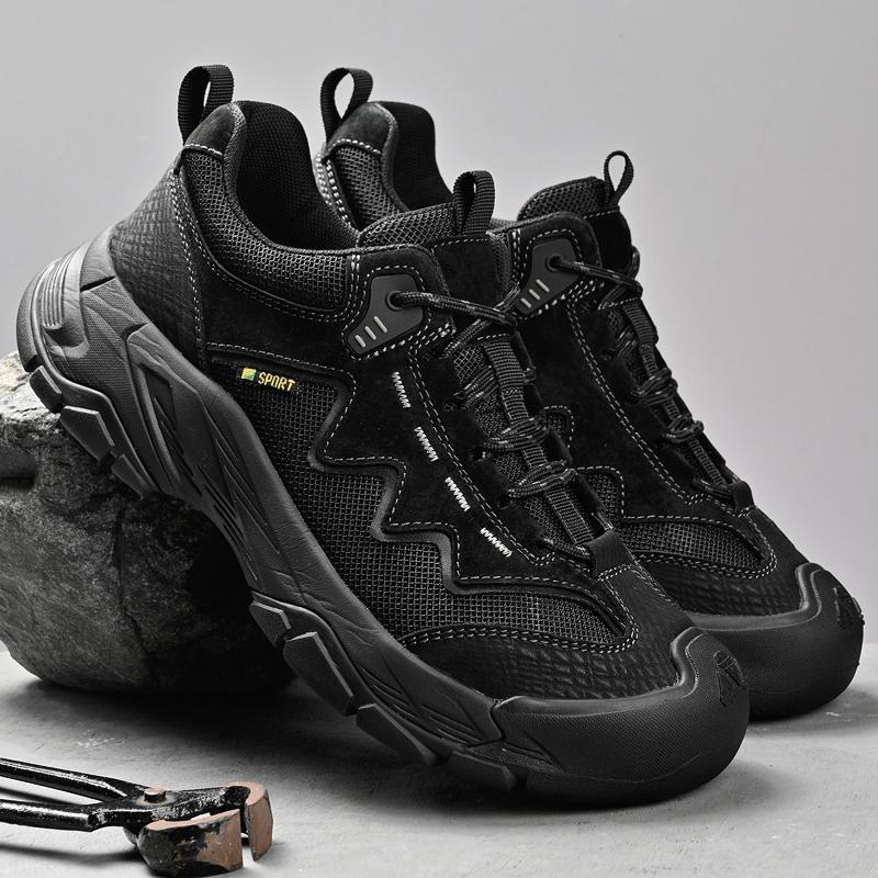 

Comfortable Casual Shoes Daily Walking Travel Shoes 2025 New Mens Sneakers Fashionable Treking Footwear Lightweight Mesh Shoes 46 чёрный