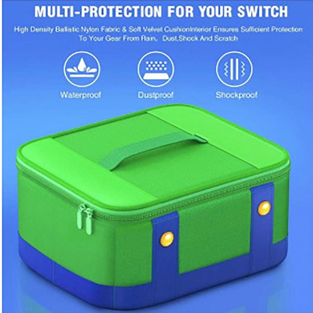 Large Capacity Storage Bag Portable Handbag New Carrying Protective Case for Nintendo Switch OLED