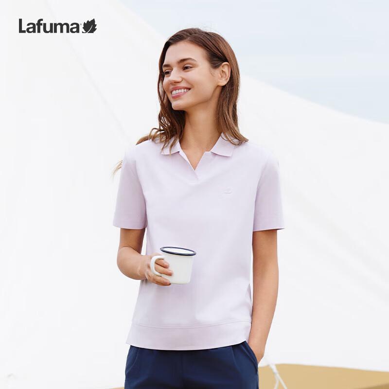 LAFUMA Women's Cool V-Neck Polo Shirt