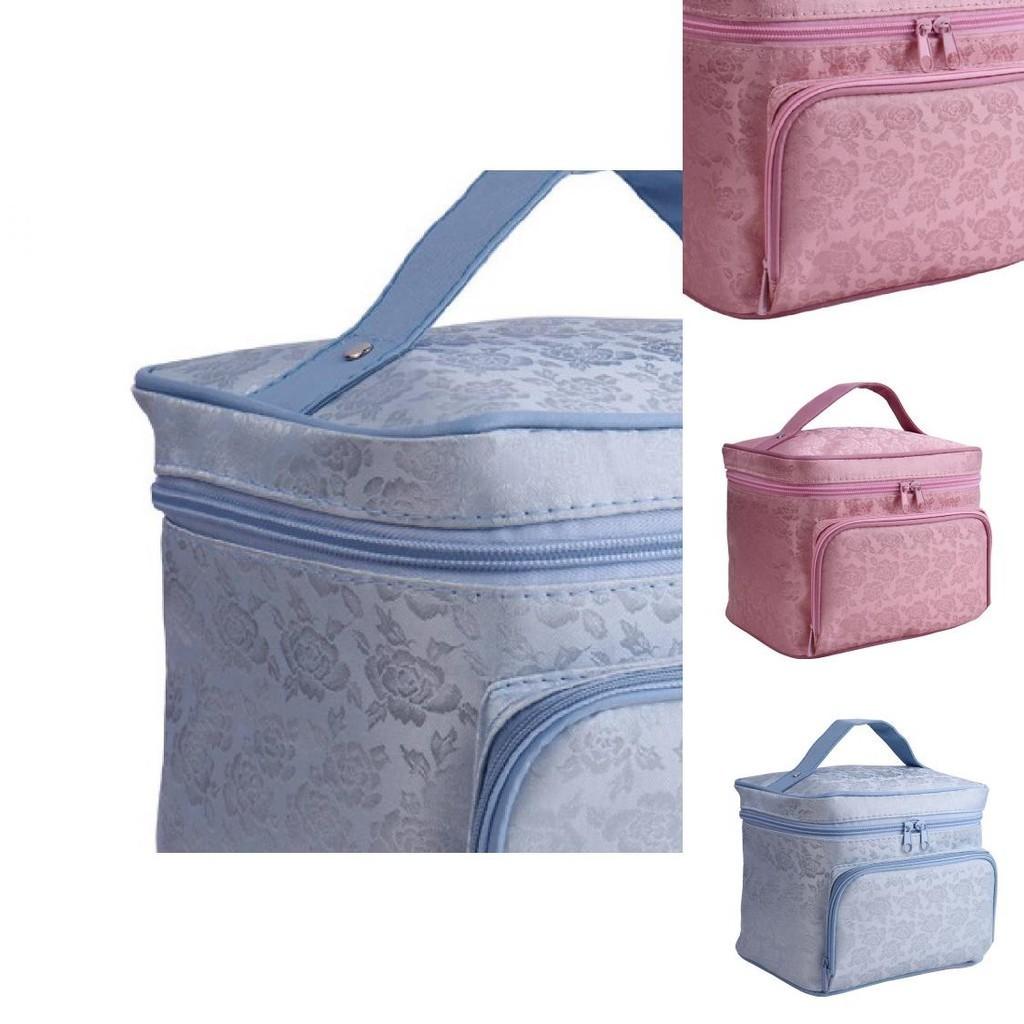Wasserdichte Reiseaufbewahrungstasche Großes Fassungsvermögen Handlich Damen Kosmetiktasche Schmuckaufbewahrung Kulturtasche