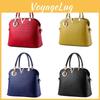 Large Pu Women Shell Shoulder Crossbody Bag Internal Zipper Pockets Style Street