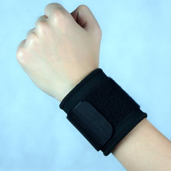 Wrist Guard Unisex Adjustable Solid Color Compression Wrist Guard Sleeve for Fitness Basketball Table Tennis Volleyball