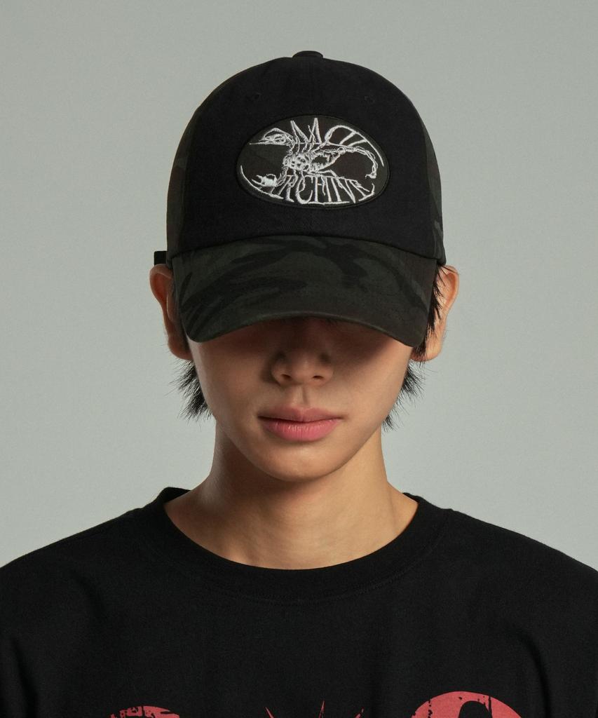 IDWS Scorpion Wappen Maxi Cap Black/Multi