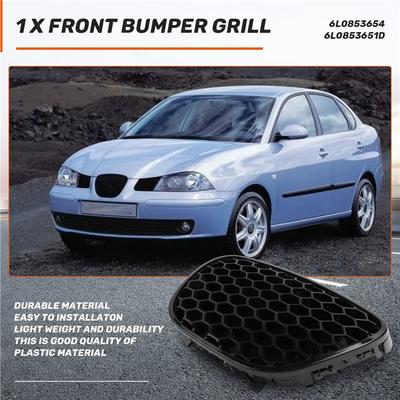Für Seat Ibiza Cordoba Typ 6L 2002-2009 Auto Frontstoßstange Kühlergrill Wabenstruktur Gitter Ersatzteil