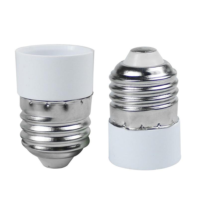 1PCS E27 Male To E14 Female Conversion Lamp Base Lamp Holder Converter Socket Adapter AC 85V -265V For LED Bulb Light