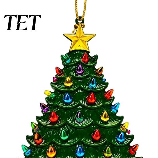 Hanging Pendant for Tree 250 Anniversary USA Christmas Ornament, 1776-2026 2D Acrylic Window Years America Decoration Patriotic Home Decor Collection