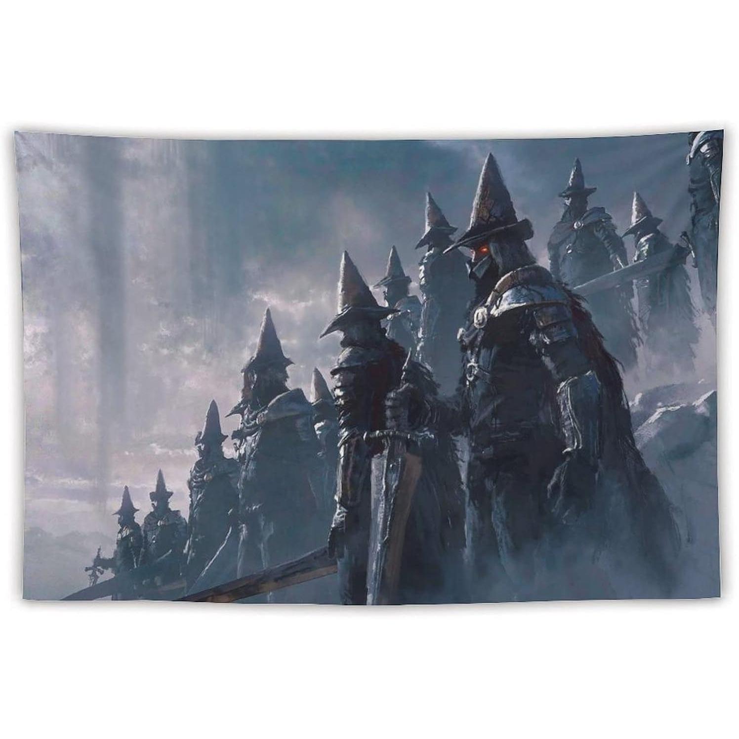 

Tapestry film based on the Dark Souls comics 75x100 чёрный