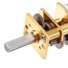 GA12-N20 Micro Motore a Riduzione in Metallo 3V 6V 12V Bassa Velocità Micro DC Spazzolato con Riduttore