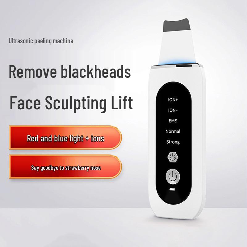 Red and Blue Light Ultrasonic Blackhead Remover & Photon Beauty Device