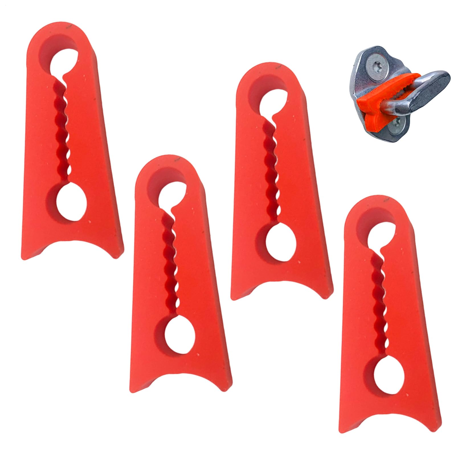 

Car Door Slam Stopper | Anti-Collision Car Silicone Buffer Cushion See description красный