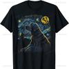 Black Labrador Starry Night T-shirt