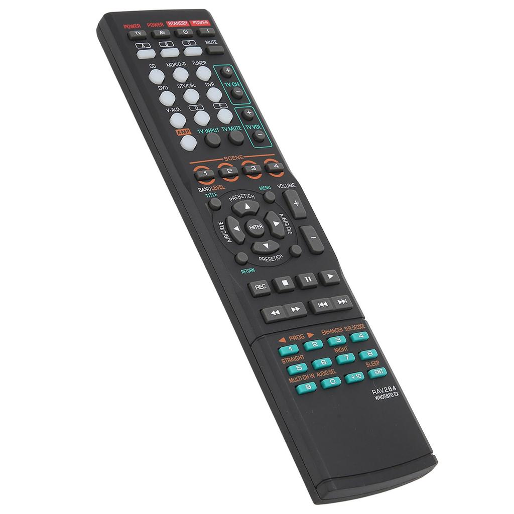 Remote Control Replacement for RAV284 WN05820EX RX‑V363 RX‑V363‑B RX‑V365