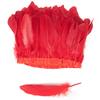 Natural Swan Goose Feather Trim 2/6/10 Yards Costume Fringe Ribbon for DIY Dress Decoration Carnival Party Accessories