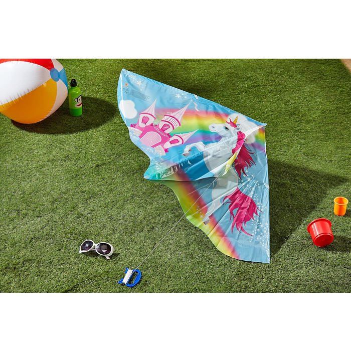 Cerf-volant Licorne Emma Multicolore - DISNEY - Pour Enfant - Facile à utiliser et très stable en vol