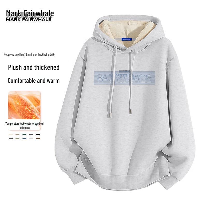 

Mark Hua Fei Men s Heavyweight Fleece Lined Hooded Sweatshirt L