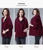 2023 Women's Korean Style Loose-Fit Corduroy Jacket with Velvet, Available In Plus Sizes for Spring, Autumn, and Winter.