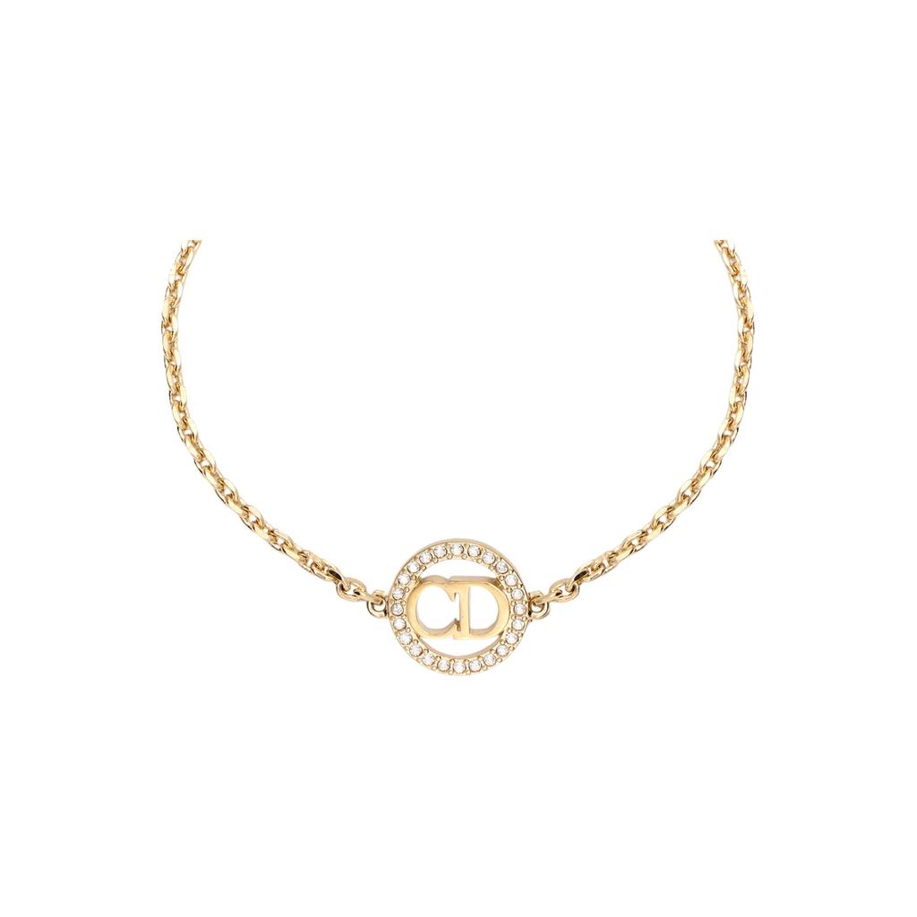 Dior Clair D Lune Metal Bracelet Women jewelry Gold B1627CDLCY-D03S