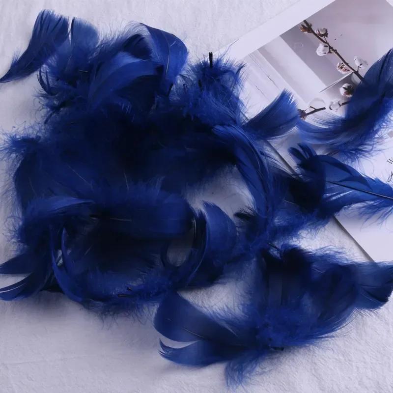 100pcs Goose Feathers for Crafts 4-8cm Swan Plumes Wedding Party Handicraft Accessories Decoration Dream Catcher Feathers