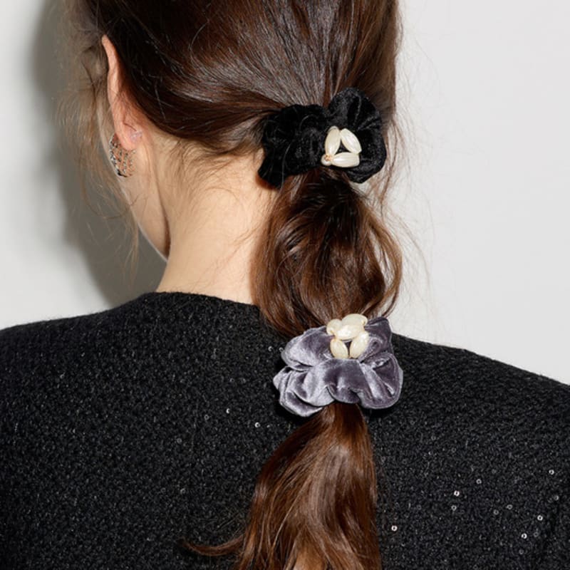 Les Bijoux Philosophy LB_Samtglanz-Haargummi_2 Farben