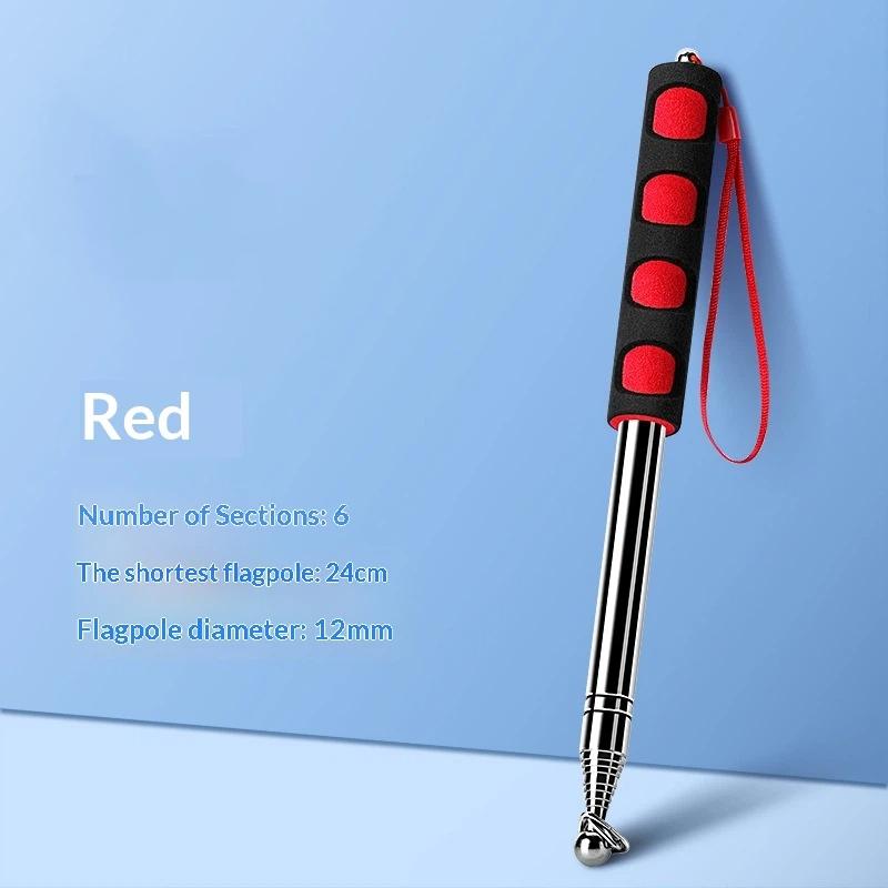 100-160cm Telescopic Rod Detection Hammer Thickened Telescopic Rod Hollowing Detection Hammer For House Decoration Inspection