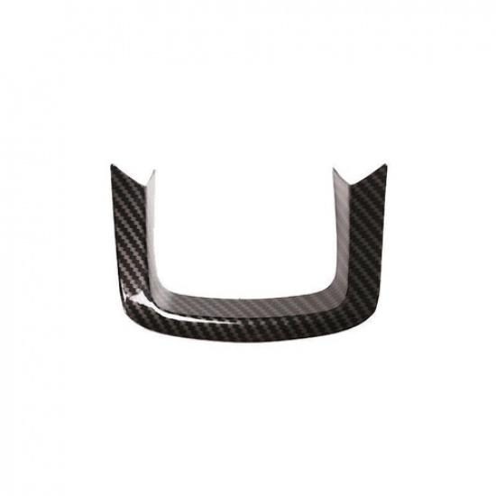 For Range Rover Evoque - Carbon Fiber Steering Wheel U Type Cover Trim