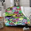 Plants Vs. Zombies Blanket Durable Comfort Great for Picnics Livingroom Bed All-Season Use Modern Style Gifts For Family Or Friends