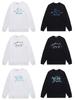 DO Marka Sonbahar/Kış Unisex 420g Harf Baskılı Bisiklet Yaka Kapüşonlu Sweatshirt - Yeni Gelen
