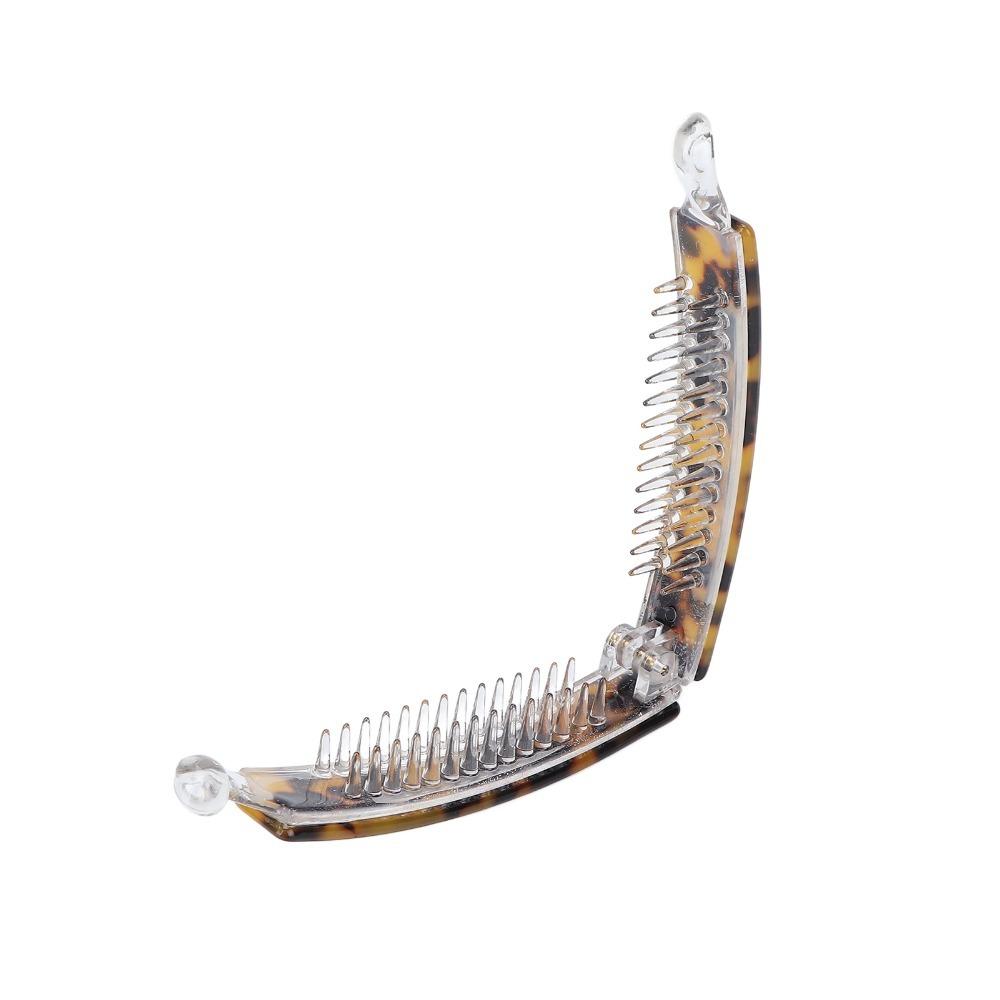 Tortoiseshell Banana Clip Strong Claws Nonslip Hair Clip Volumizing Hair Hair Claw  For Women