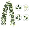 Realistic 180cm Eucalyptuses Vine Display Ornament Feature 60 Blooms Head Ideal For Party And Event Decoration