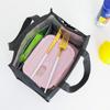 Kids Picnic Storage Bag Lunch Box Insulated Thermal Bag Cooler Lunch Bag Breakfast Organizer