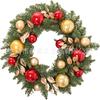 Christmas Wreath Door Hanging Decor Home Mall Window Party Festive Simulation Ornament