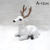 Christmas Reindeer Ornament Simulated Animals Sika Deer Christmas Reindeer Gifts Deer Elk Christmas Deer Decorations Plush Doll
