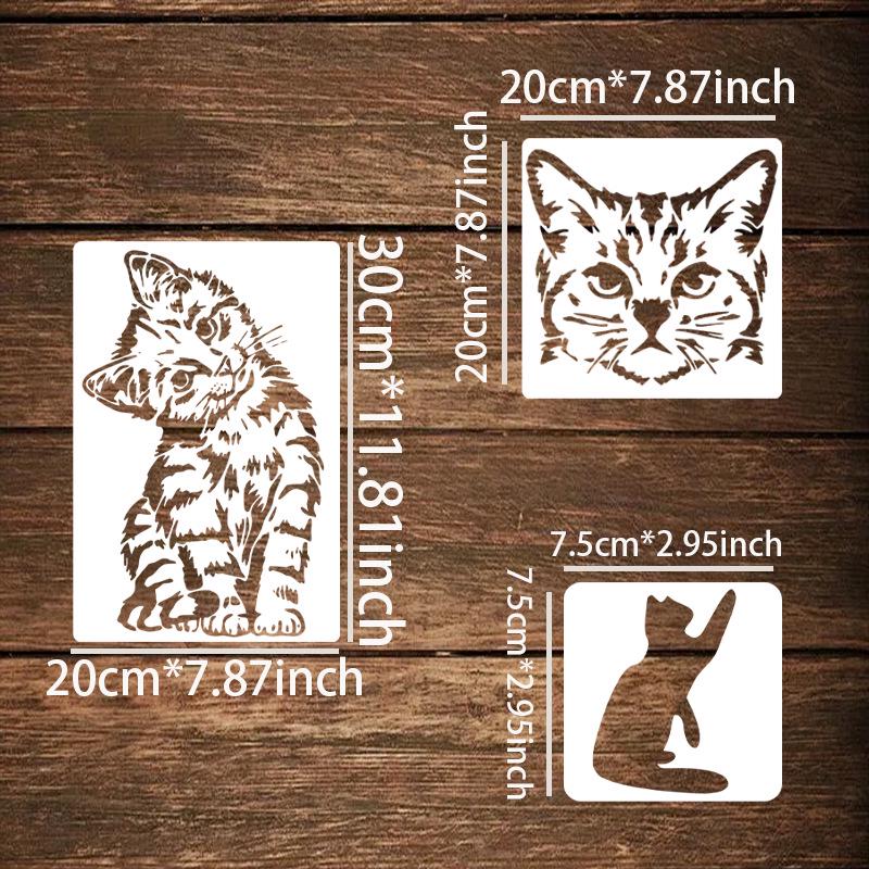 14 Best-Selling Cat Painting Stencils