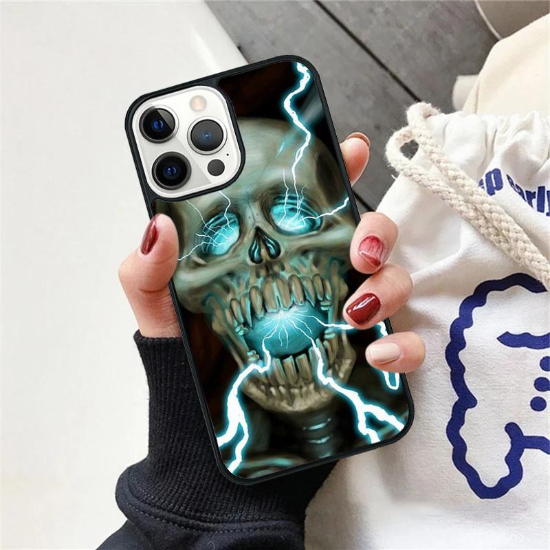Lightning Bones Phone Case Cover For iPhone 17 Air 12 Plus Max for iPhone 17 Air 15 16 11 13 14 Pro Max Fundas