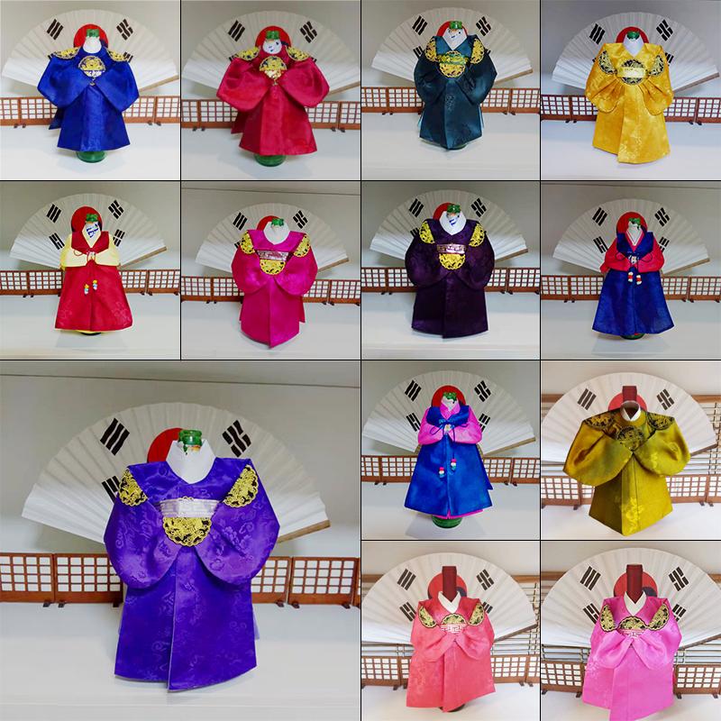 Korean Wine Bottle Cover Korean Folk Traditional Style Hanbok Fabric Red Wine Packaging Case Wine Cabinet Wine Dustproof Cover