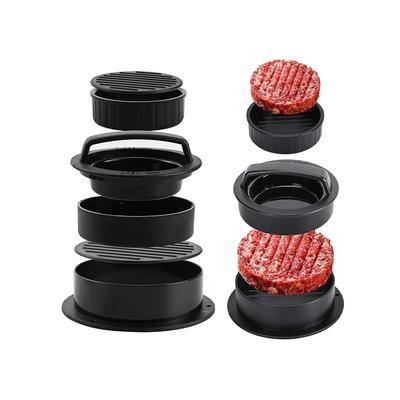 Manuel Hamburger Köftesi Presi Yapıcı Pirinç Topu Kalıbı Yuvarlak Sığır Izgara Burger Presi Köfte Yapma Cihazı Mutfak Aksesuarları
