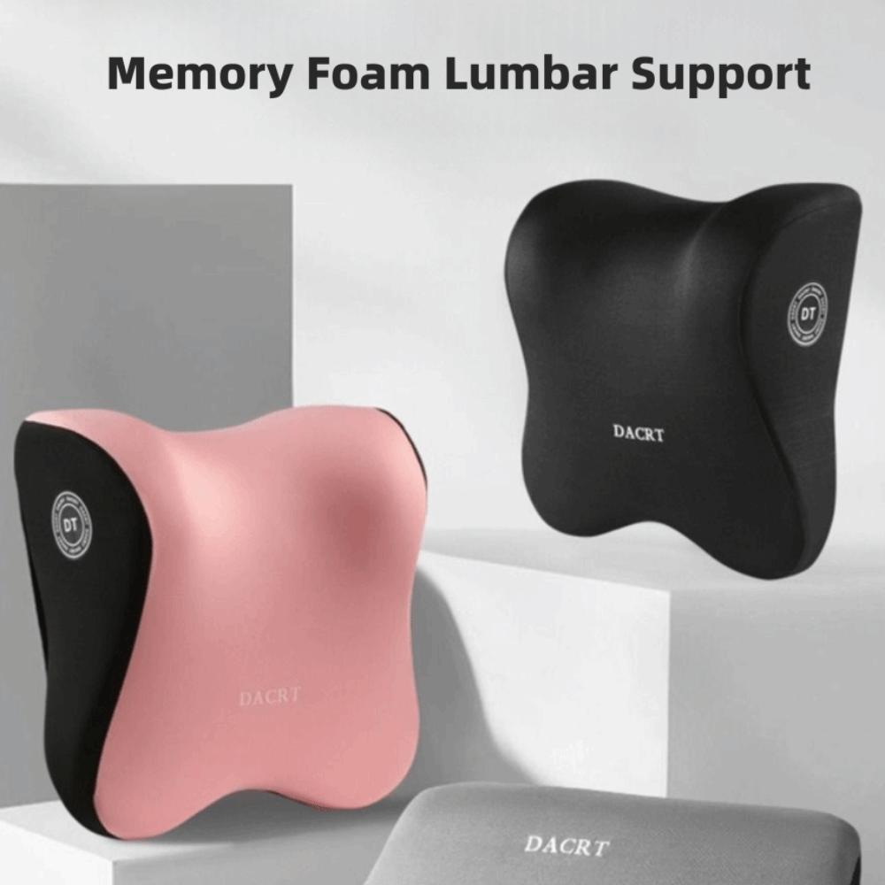 Ergonomic Design Lumbar Support Memory Cotton Backrest Cushion Comfort Car Cushion  Car