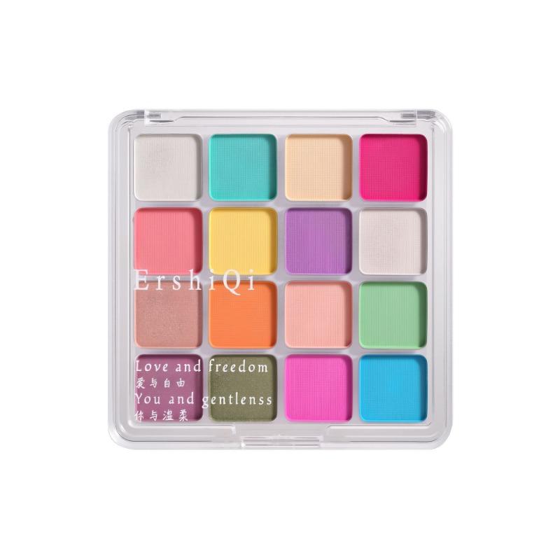 Color Eyeshadow Palette Matte Shimmer Low Saturation Daily Makeup For Beginners