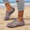 Baotou Beach Shoes, New Summer Non-Slip Sandals, Unisex Style, Women's Shoes, Couple's Outdoor Hole-Patterned Sandals, Women Shoes