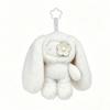 18cm Juju Hanging Plush Toys Cute Rabbit Design Flower Keychain Backpack Pendant Accessory Cross-border New Style Soft Doll Toys