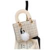 Niche design woolen bags, new bags, women's bags, autumn and winter messenger bags, portable Princess Diana bags