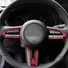 Car Steering Wheel Trim Cover for Mazda 3 Axela BP 2019-2025 CX30 CX-30 2020-2025 CX50 CX-50 2023-2025 Sticker
