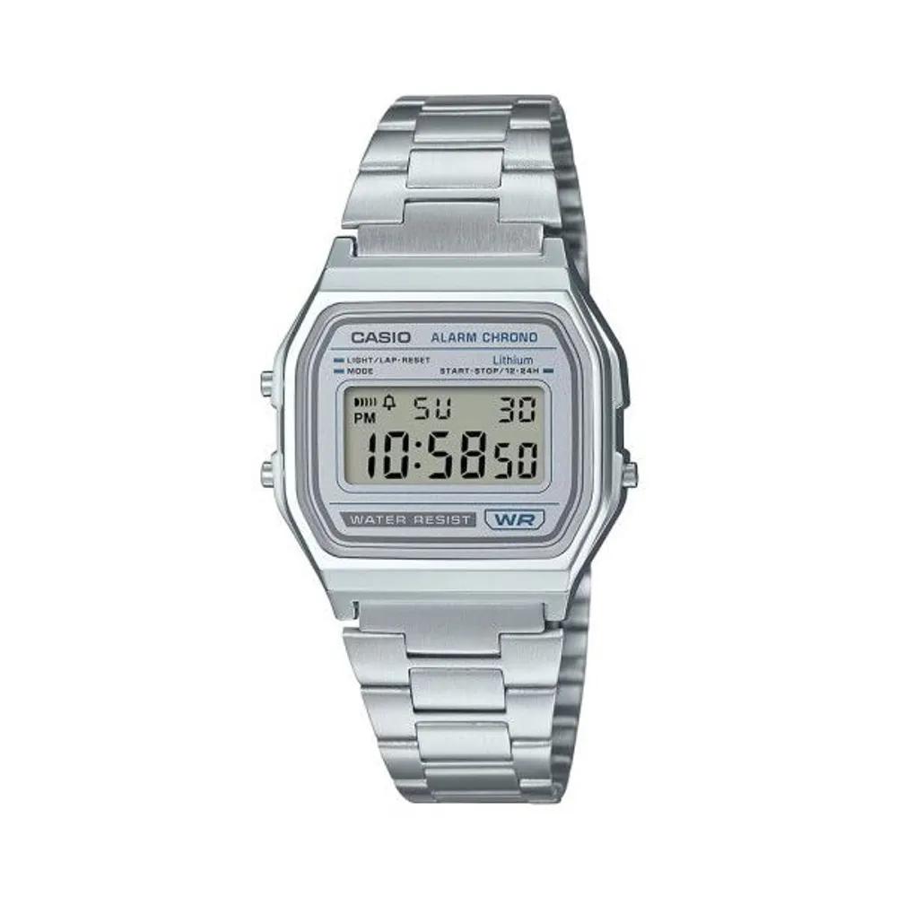 [Cio] A-158WEA-7D Vintage Standard Digital Unisex Metal Watch