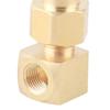 High Quality Banjo Bolt Adapter Fuel Pressure Gauge Thread Converter Copper Auto Part for Del Sol 1993-1997 Replacement