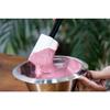 MATFER Heat-Resistant Spatula 113724, Silicone Rubber Spatula with Exoglass Handle, Made In France, BSP5901